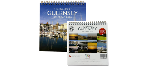 CALENDAR ISLANDS OF GUERNSEY TENT DESK