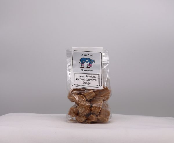 *NEW design* BAG CARAMEL SEA SALT FUDGE 150g