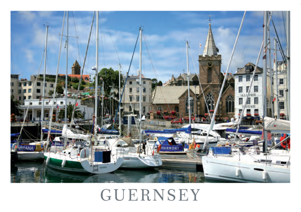 TOWN CHURCH FROM VICTORIA MARINA