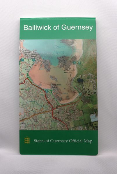 MAP BAILIWICK OF GUERNSEY OS PAPER