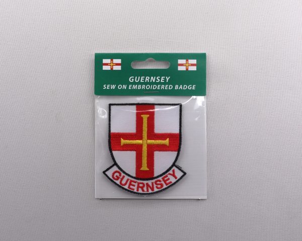 SEW ON BADGE GSY FLAG SHEILD SHAPE