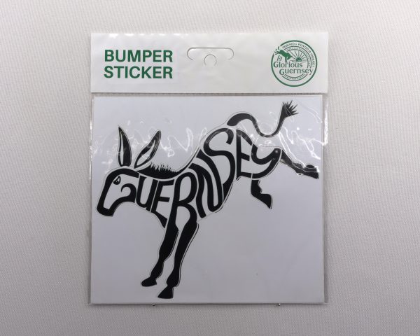 STICKER DONKEY WORD BLACK