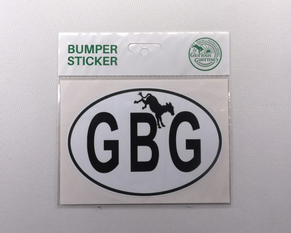 STICKER GBG OVAL STICKER