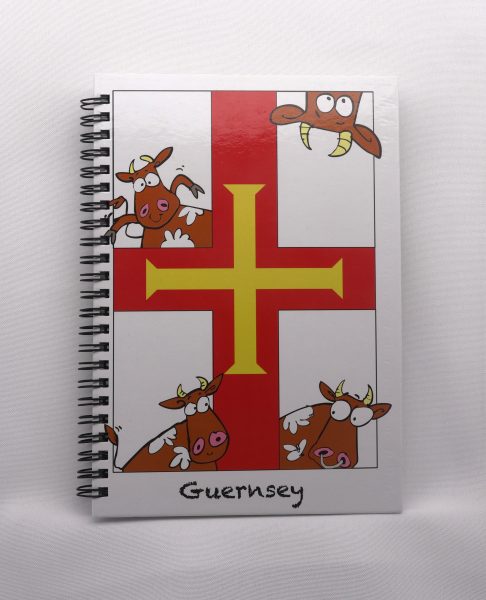 NOTEBOOK WIRO 4 COWS/FLAG